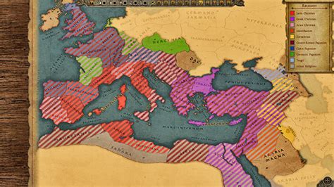 total war attila religions